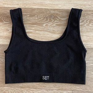 SET ACTIVE ONYX BOX BRA